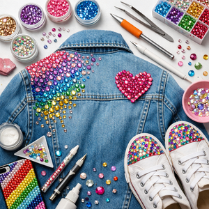 DIY Colored Rhinestone Get | Professional Sparkle at Home – Axiland ...