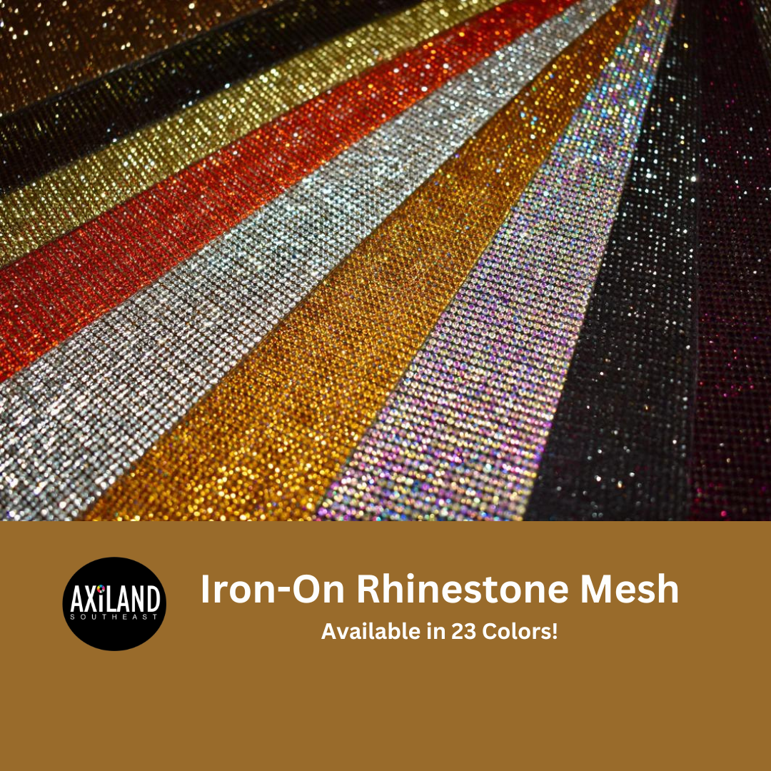 IronOn Rhinestone Meshes Steps For the Perfect Craft Project