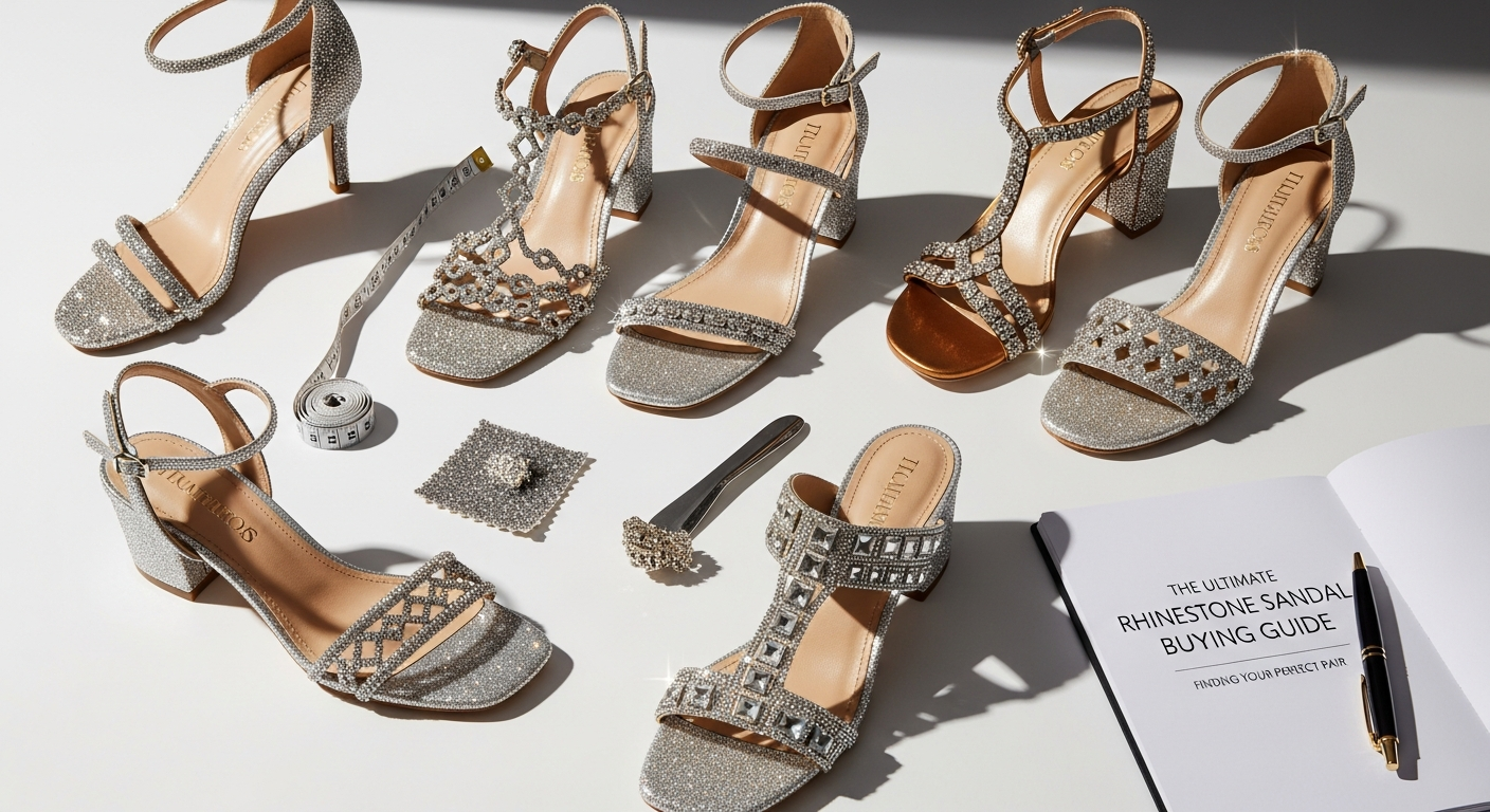 Rhinestone Sandals: Find Your Perfect Sparkle β Axiland Southeast