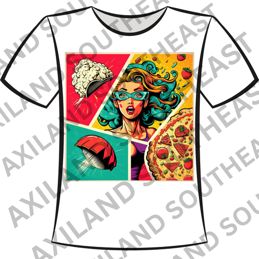 DTF Design: Pop Arts Comic