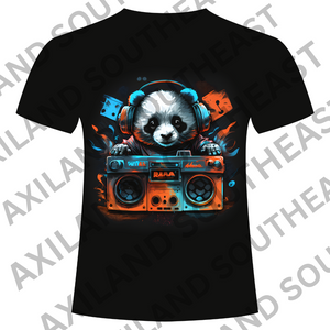 DTF Design: DJ Panda