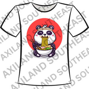 DTF Design: Panda with Noodles
