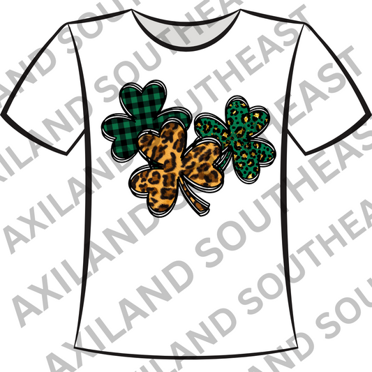 DTF Design: St. Patrick's Day Green Shamrock