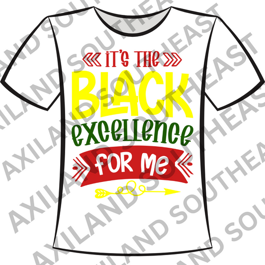 DTF Design: Its the Black Excellence