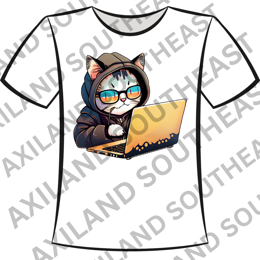 DTF Design: Computer Cat – Axiland Southeast