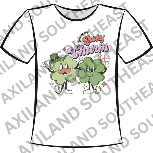 DTF Design: St. Patrick's Day Green Lucky Charm