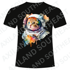 DTF Design: Astronaut Cat