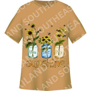 DTF Design: You Are My Sunshine