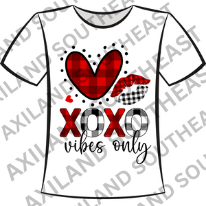 DTF Design: XOXO Vibes Only