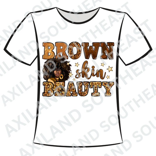DTF Design: Brown Skin Beauty