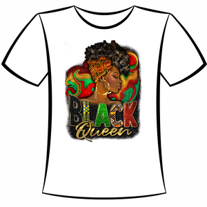 DTF Design: BHM Black Queen