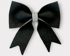 CrystalClear rhinestone sew on bow back