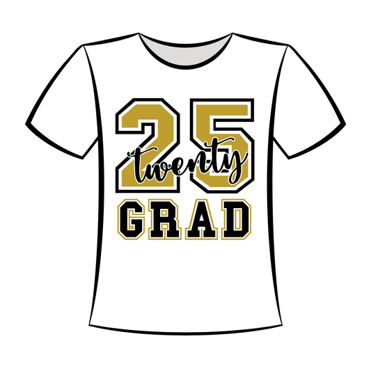 DTF Design: Grad 2025