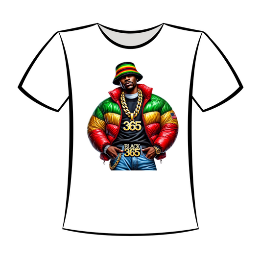 DTF Design: Black 365
