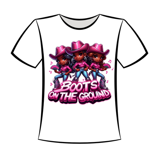 DTF Design: Boots on the Ground Girls