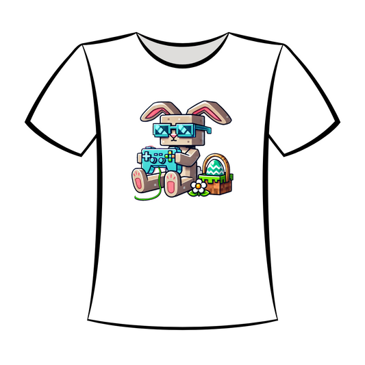 DTF Design: Gaming Bunny