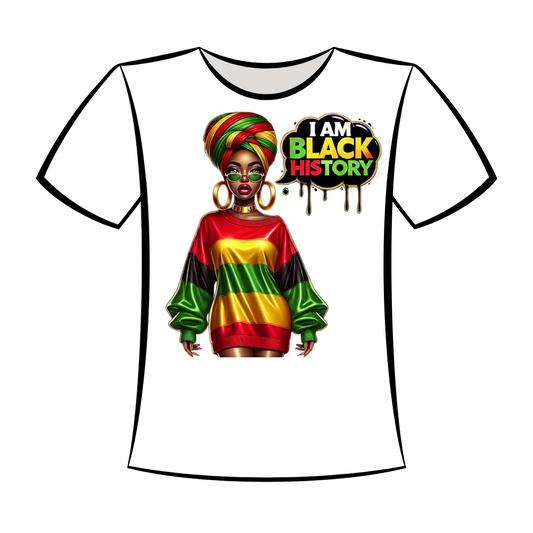 DTF Design: I am Black History
