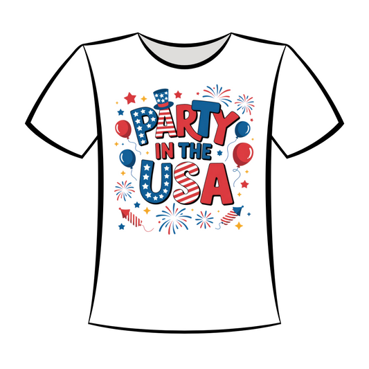 DTF Design: Party in the USA