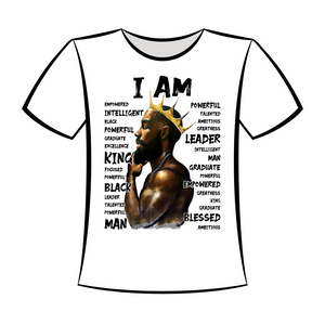 DTF Design - I Am Black King