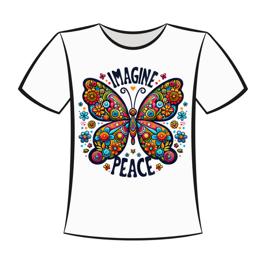 DTF Design: Imagine Peace