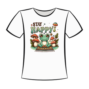 DTF Design: Stay Happy