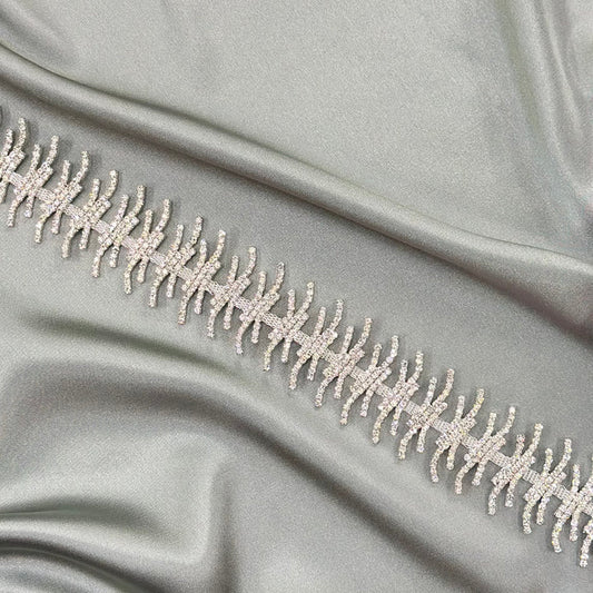 Rhinestone Trim LA-211 By Yard