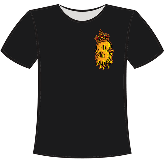 DTF Design: Logo Money Sign With King Crown