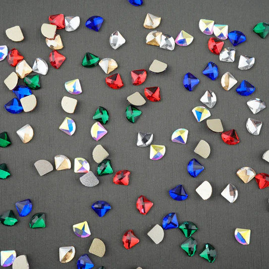 Rounded Diamond 6x7mm NON Hot-fix Mini Bag
