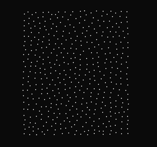 Rhinestone Sheet: SS10 Scattered Random Rhinestone
