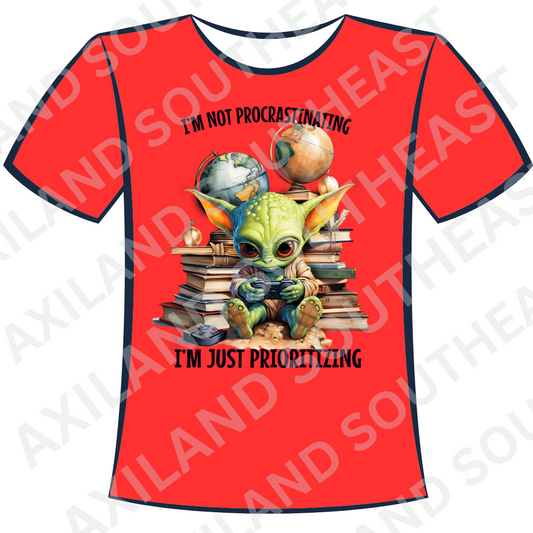 DTF Design: Not Procrastinating Just Prioritizing