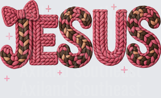 DTF Transfer - Crochet Jesus