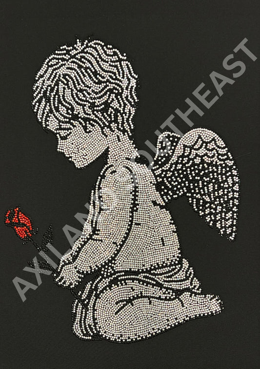 Angel & Rose Hotfix Rhinestone Transfer