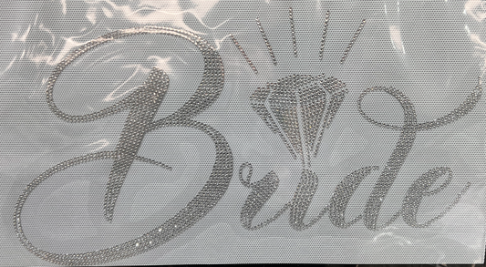 Hotfix Rhinestone Transfer: 22017 Bride