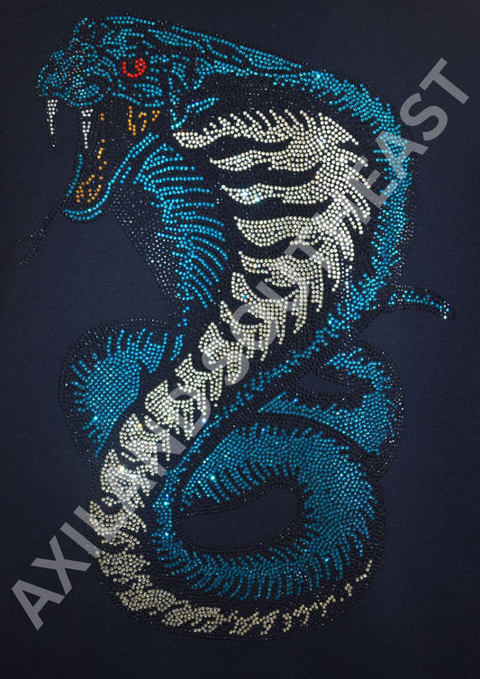 Hotfix Rhinestone Transfer: 21061 Cobra