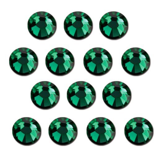 Emerald Hot-fix Rhinestone Mini Bag