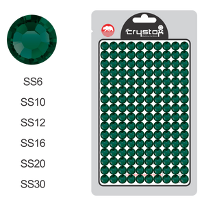 Emerald Hot-fix Rhinestone Pro Bag