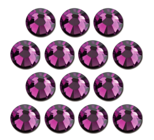 Fuchsia Hot-fix Rhinestone Mini Bag*