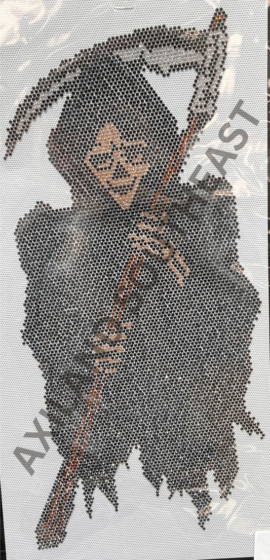 Grim Reaper Hotfix Rhinestone Transfer