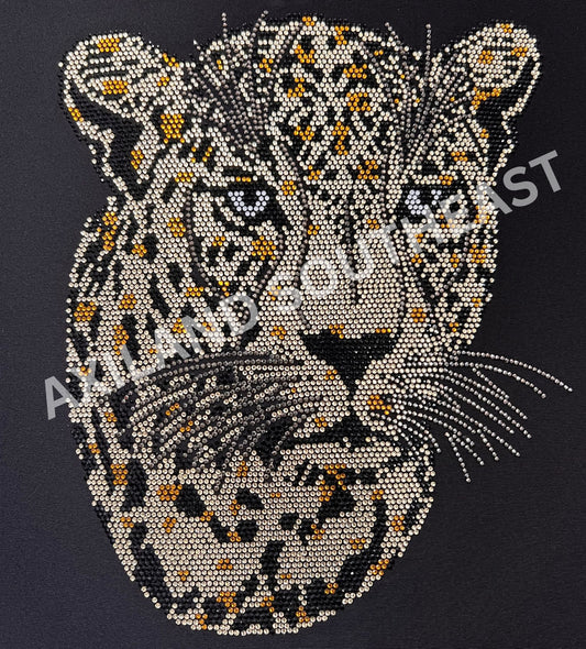 Leopard Hotfix Rhinestone Transfer 21037