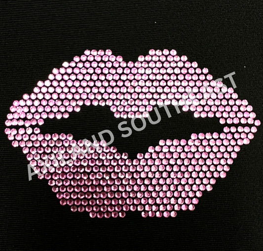 Rhinestone Small Patch: 11045 Lips