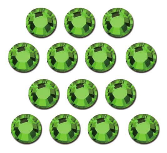 Peridot Hot-fix Rhinestone Mini Bag
