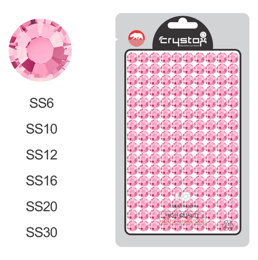 Pink Hot-fix Rhinestone Pro Bag**