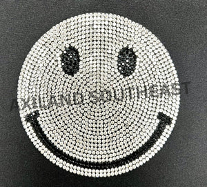 Rhinestone Small Patch: 111115 Smiley Face