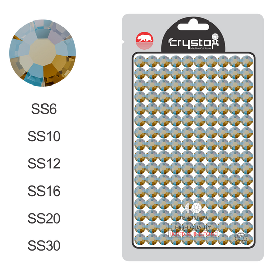 Topaz AB Hot-fix Rhinestone Pro Bag*