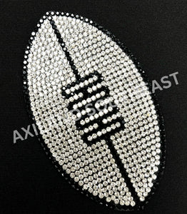 Football Rhinestone Patches Rhinestone Small Patches | Axiland Southeast